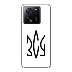 Чехлы для Xiaomi 13T Pro  Укр. Символика (AlphaPrint) (ЗСУ герб)