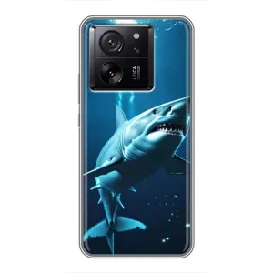 Чохол з картинкою 'Хижаки' для Xiaomi 13T (Акула під водою)