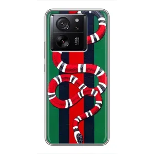 Чехлы ГУЧЧИ для Сяоми 13Т (AlphaPrint) (Gucci змия)