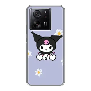 Чохол з кроликом Куромі на Xiaomi 13T (Куромі в квітах)