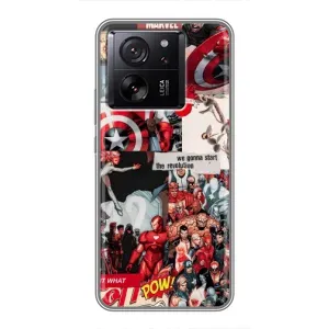 Чохол з принтом «Марвел Комикс» для Xiaomi 13T