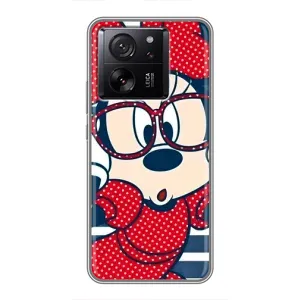 Міккі Маус чохол для Xiaomi 13T (AlphaPrint - Мультяшні) (Маус в окулярах)