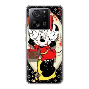 Чехол Disney Mouse Xiaomi 13T (PREMIUMPrint) (Минни peace)