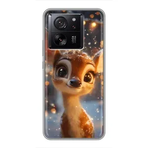 Чохол з принтом «Оленятко серед гірлянд» для Xiaomi 13T