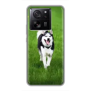 Чохол з Хаскі Xiaomi 13T - (AlphaPrint) (Радісний Хаскі)