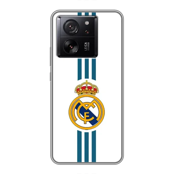 Чохол з принтом «Реал Мадрид на білому» для Xiaomi 13T Чохол з принтом «Реал Мадрид на білому» для Xiaomi 13T