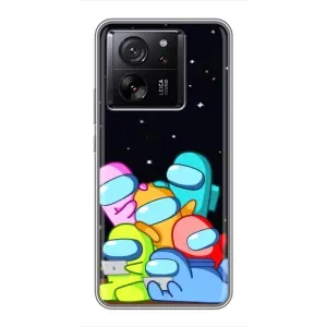 Чохли Амонг Ас для Xiaomi 13T (AlphaPrint) (Скіни в космосі)