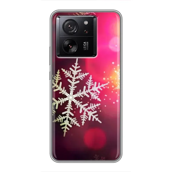 Чохол з принтом «Сніжинка» для Xiaomi 13T