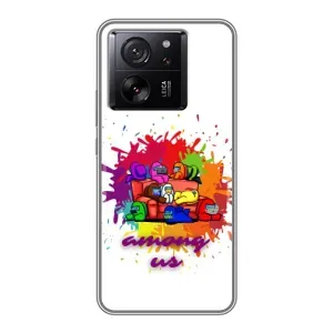 Чохли Амонг Ас для Xiaomi 13T (AlphaPrint) (Яскравий АмонгАс)