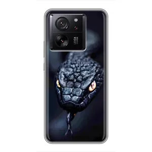 Чохол з картинкою 'Хижаки' для Xiaomi 13T (Чорна змія)