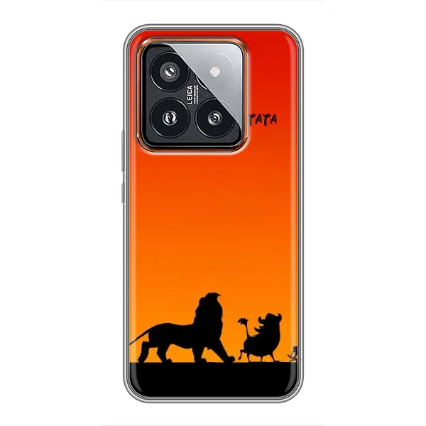 Чехол с принтом «Акуна Матата закат» для Xiaomi 14 Pro Чехол с принтом «Акуна Матата закат» для Xiaomi 14 Pro