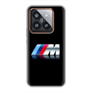 Чохол для Ксяомі 14 Про - з принтом БМВ (AlphaPrint) (AMG)