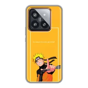 Чохол з принтом «Аніме Наруто» для Xiaomi 14 Pro