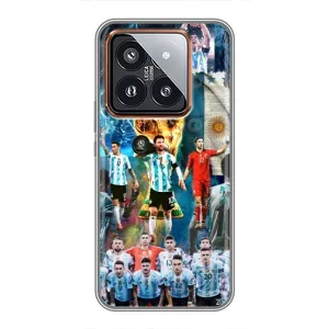 Чохли Мессі для Xiaomi 14 Pro (AlphaPrint) (Аргентина Мессі)