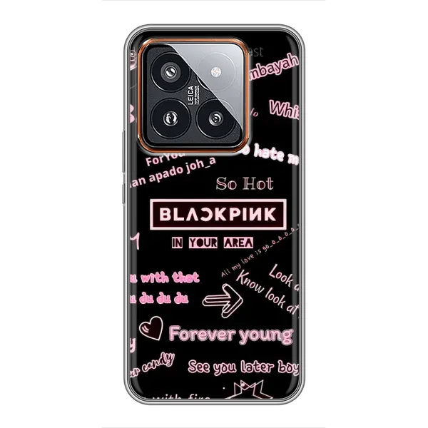 Чохол з принтом «BLACKPINK» для Xiaomi 14 Pro Чохол з принтом «BLACKPINK» для Xiaomi 14 Pro