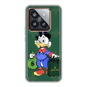 Чехлы для Xiaomi 14 Pro - Скрудж МакДак Louis Vuitton (PREMIUMPrint) (Богатая Утка)