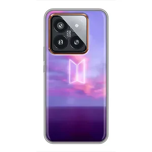 Чохол з принтом «BTS логотип» для Xiaomi 14 Pro