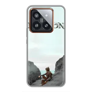 Чехол как приручить дракона на Xiaomi 14 Pro (Дракон лого)