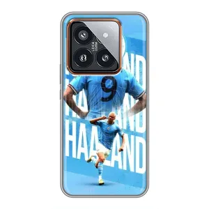 Чохли з футболістом Ерлінг Холанд для Xiaomi 14 Pro (AlphaPrint) (Erling Haaland)