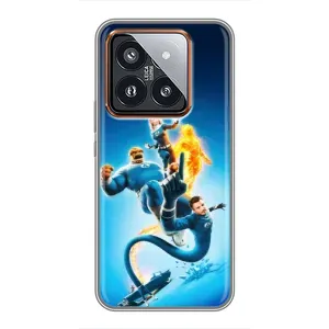 Чехол с принтом Фантастическая четверка для Xiaomi 14 Pro (Герои Фантастическая Четверка)
