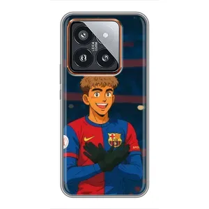 Чохол з футболістом Ламін Ямаль Xiaomi 14 Pro (Футболіст Ямаль)