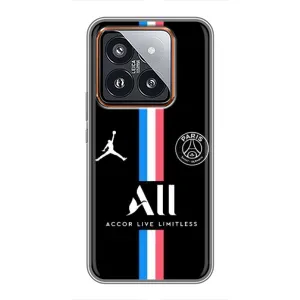 Чохли PSG для Xiaomi 14 Pro (AlphaPrint) (футболка ПСЖ)