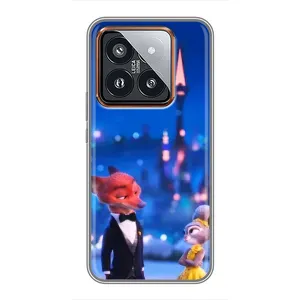 Чехол Зоотрополіс на Xiaomi 14 Pro (Романтический вечер Зверополис)