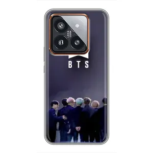 Чохол з принтом «Група BTS» для Xiaomi 14 Pro