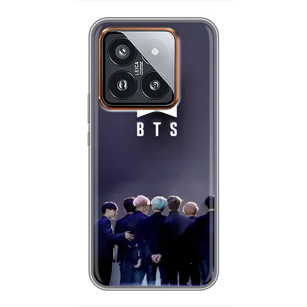 Чохол з принтом «Група BTS» для Xiaomi 14 Pro
