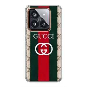 Чехлы ГУЧЧИ для Сяоми 14 Про (AlphaPrint) (Gucci дизайн)