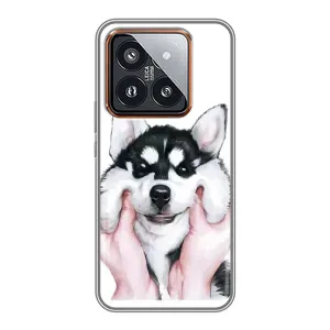 Чохол з Хаскі Xiaomi 14 Pro - (AlphaPrint)