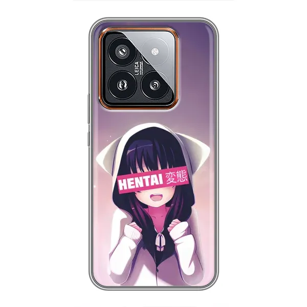 Чохол з принтом «Hentai chan» для Xiaomi 14 Pro Чохол з принтом «Hentai chan» для Xiaomi 14 Pro