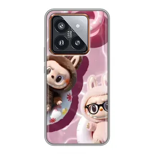 Чохол з принтом «Іграшка Лабубу» для Xiaomi 14 Pro