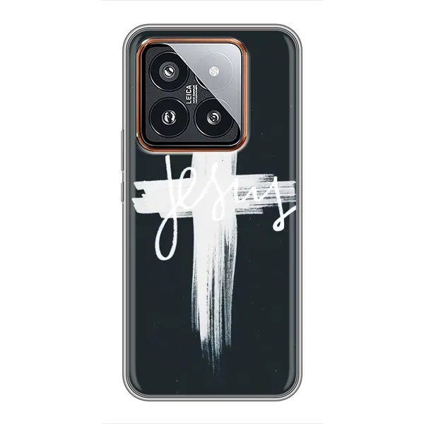 Чехол с принтом «Иисус» для Xiaomi 14 Pro