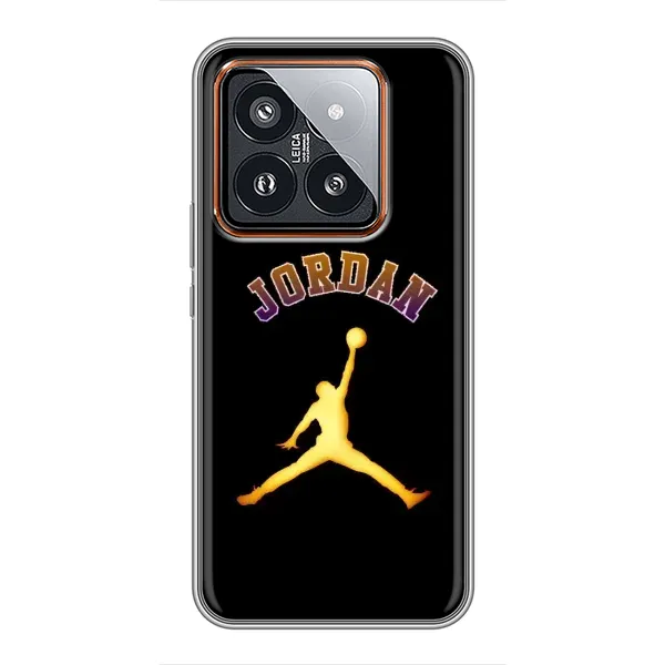 Чохол з принтом «Jordan Gold» для Xiaomi 14 Pro