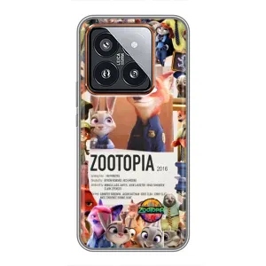 Чехол Зоотрополіс на Xiaomi 14 Pro (Постер Зверополис)