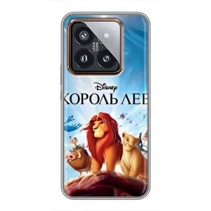 Чехол Король лев на Сяоми 14 Про (Постер Король Лев)