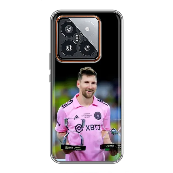 Чохол з принтом «Кубки Мессі» для Xiaomi 14 Pro Чохол з принтом «Кубки Мессі» для Xiaomi 14 Pro
