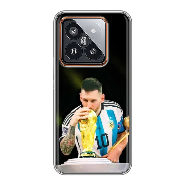 Чохол з принтом «Кубок Мессі» для Xiaomi 14 Pro Чохол з принтом «Кубок Мессі» для Xiaomi 14 Pro
