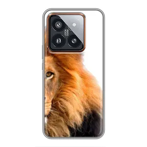Чохли з картинкою животних Xiaomi 14 Pro (Лев грива)