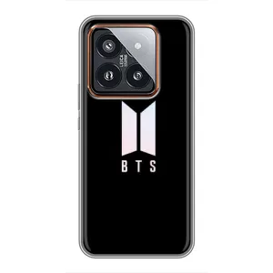 Чохол з принтом «Лого BTS» для Xiaomi 14 Pro