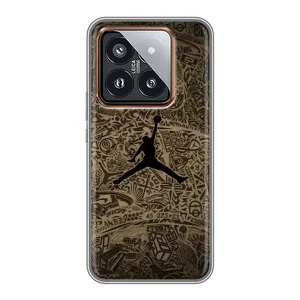 Чехлы для Xiaomi 14 Pro - с картинкой JORDAN (AlphaPrint) (Logo Jordan)