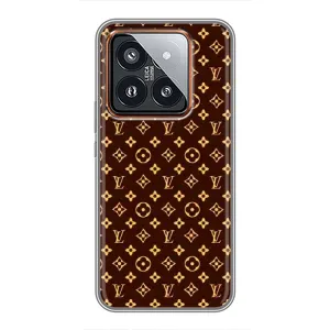 Чохли Луі Вітон для Xiaomi 14 Pro (AlphaPrint - LOUIS VUITTON) (лого LOUIS VUITTON)