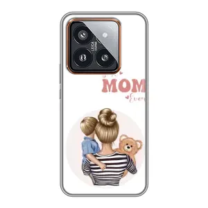 Чехол с принтом «Мама и сын» для Xiaomi 14 Pro