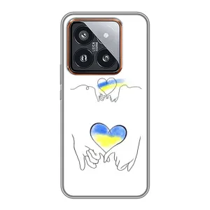 Чохол для Патріота України Xiaomi 14 Pro - (AlphaPrint) (Мир Україні)