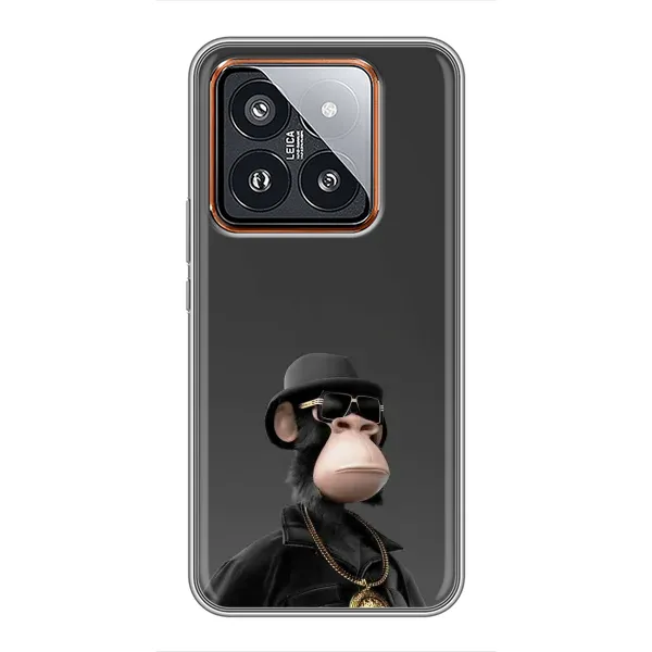 Чохол з принтом «Мавпа NFT» для Xiaomi 14 Pro Чохол з принтом «Мавпа NFT» для Xiaomi 14 Pro