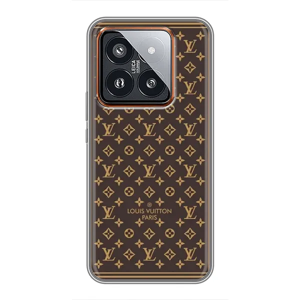 Чохол з принтом «шпалери LV» для Xiaomi 14 Pro