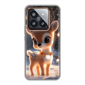 Чохол з принтом «Оленятко» для Xiaomi 14 Pro