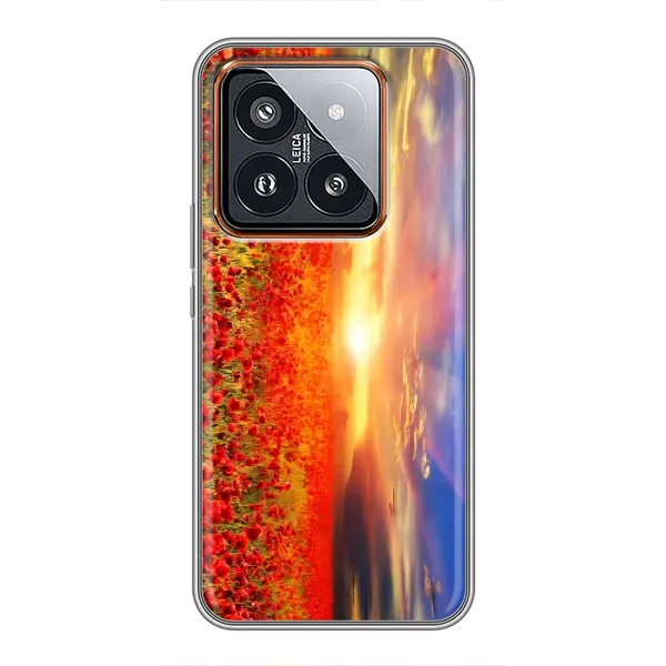 Чохол з принтом «Поле тюльпанів» для Xiaomi 14 Pro Чохол з принтом «Поле тюльпанів» для Xiaomi 14 Pro