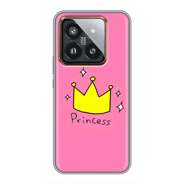 Чохол з принтом «Princess» для Xiaomi 14 Pro Чохол з принтом «Princess» для Xiaomi 14 Pro